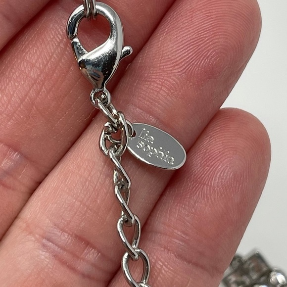 Lia Sophia Necklace Vignette Crystal Glass Beads - Picture 3 of 4